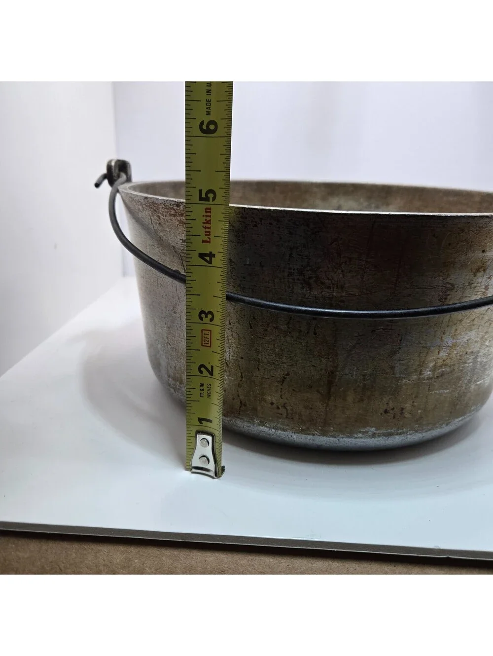 Vintage Household Institute Cast Aluminum Dutch Oven Roaster & Lid 10” Wide